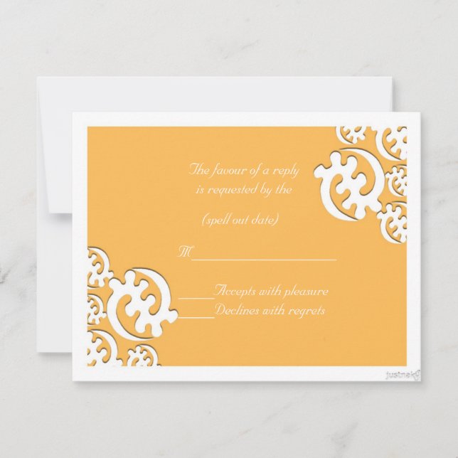 adinkra gye nyame (except for God) beeswax rsvp Card (Front)