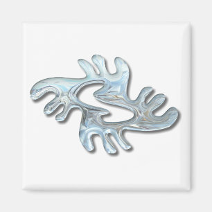 Adinkra-peace-glass Magnet