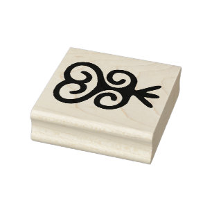 Adinkra Senufo Symbol Rubber Stamp