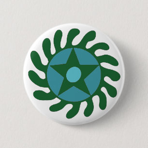 Adinkra Sesa Wo Suban - New Beginnings 6 Cm Round Badge