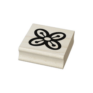 Adinkra Symbol (Abundance) Rubber Stamp