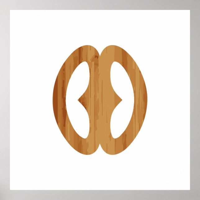 Adinkra Symbol Hope Nyame biribi wo soro Gift Idea Poster (Front)