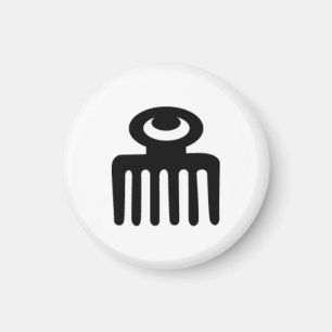 Adinkra Symbol Magnet - Women's Beauty + Patience