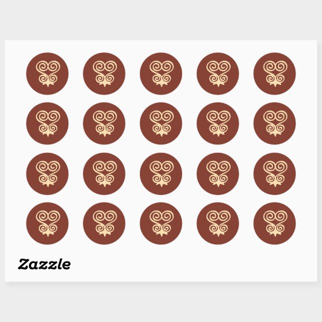 Adinkra Symbol (Sankofa) Sticker (Sheet)