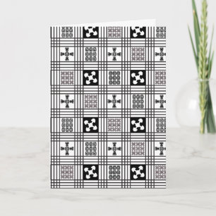 Adinkra West African textile Thank You Card