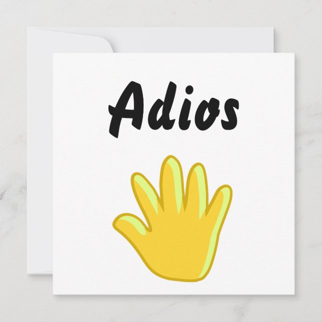Adios     (Front)