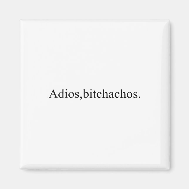 Adios Achos Funny Cinco De Mayo Party  Magnet (Front)