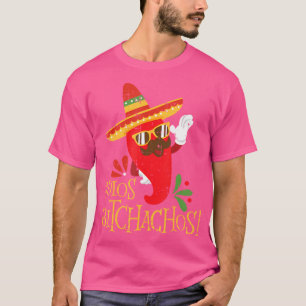 Adios Bitchachos Cinco De Mayo Mexican Chilli Pepp T-Shirt