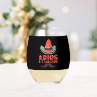 Adios Bitchachos Sombrero Retro Cinco De Mayo