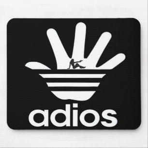 adios mouse pad