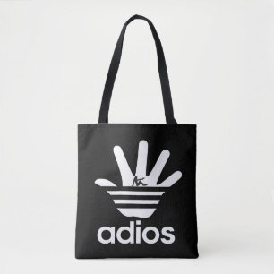 adios tote bag