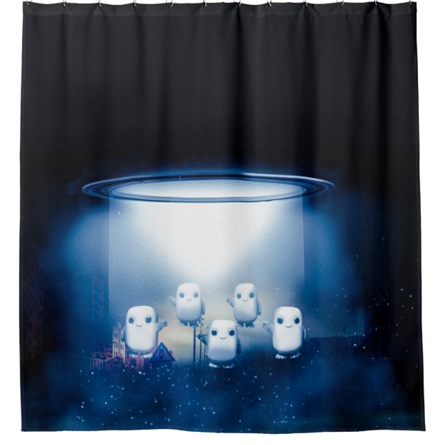 Adipose Shower Curtain (Front)