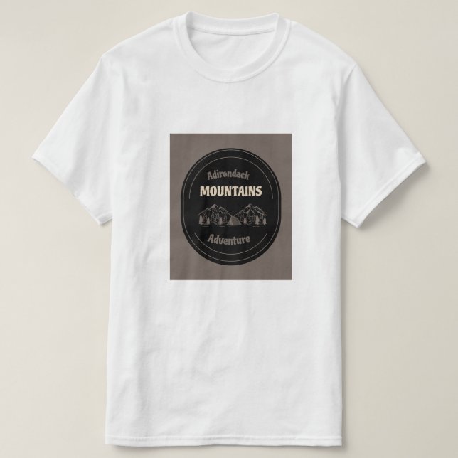 Adirondack adventure T-Shirt (Design Front)