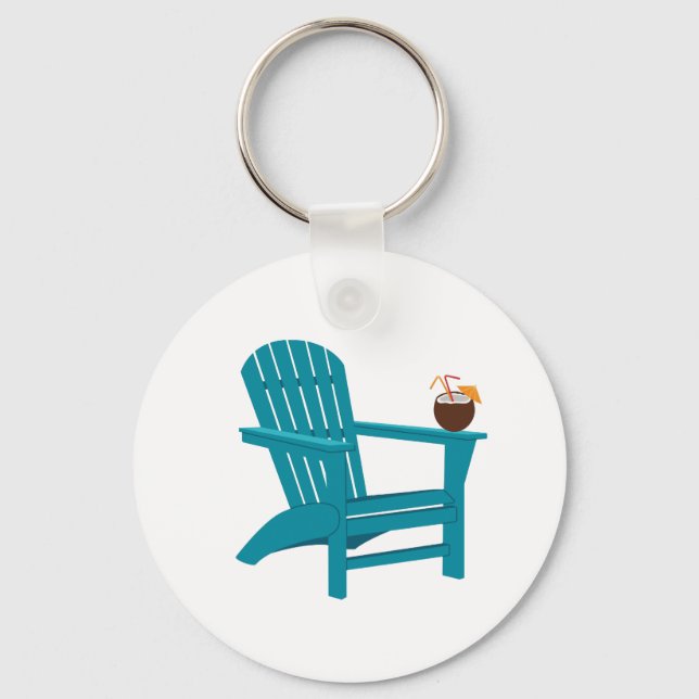 Adirondack Chair Key Ring (Front)