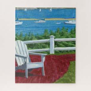 Adirondack Chair Painting 520 pc Puzzle
