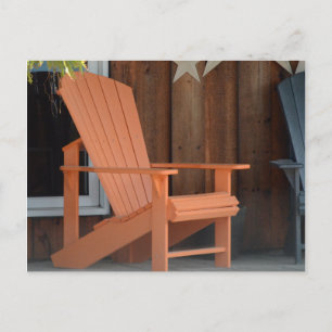 Adirondack Chair Postcard