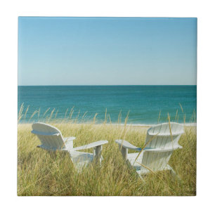 Adirondack Chairs in the Dunes Tile