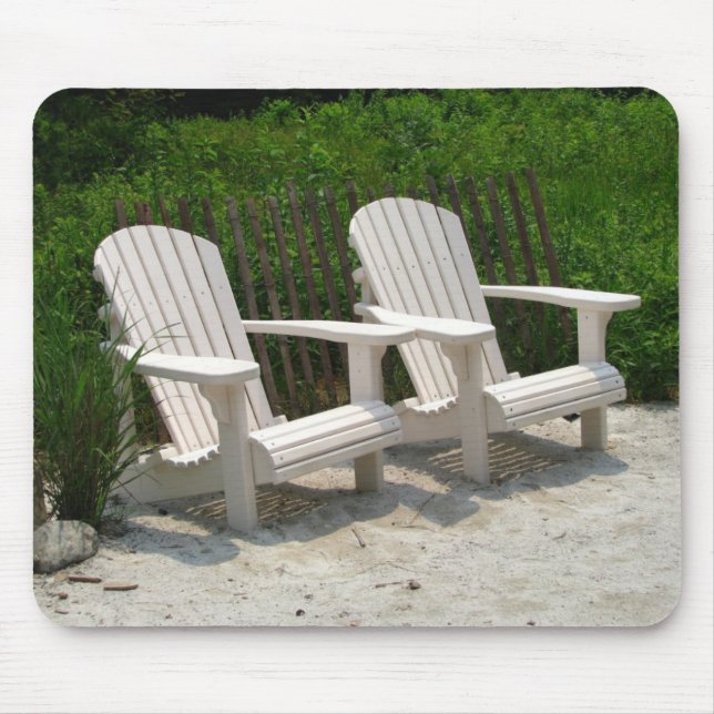 Adirondack Chairs Mouse Pad (Front)