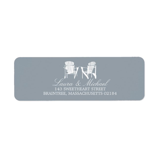 Adirondack Chairs | Return Address (Front)