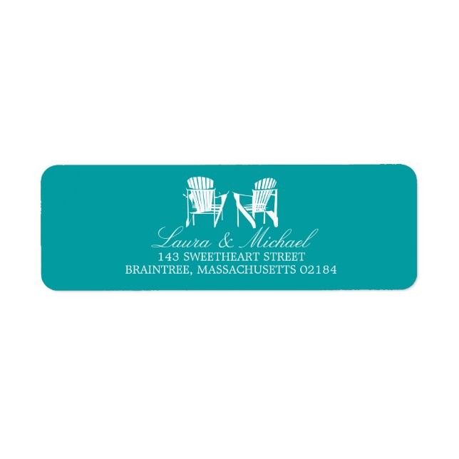 Adirondack Chairs | Return Address (Front)