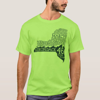 Adirondack High Peaks T-Shirt (Green Logo)