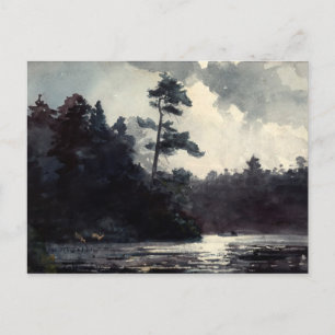 Adirondack Lake by Winslow Homer (1889) Postcard