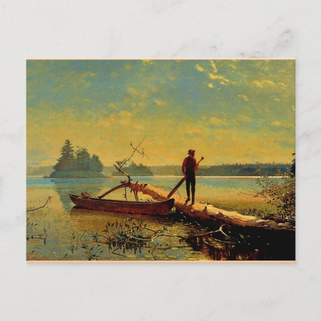 Adirondack Lake Postcard (Front)