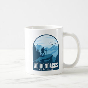 Adirondack Mountain Climbing Hiking Mountaineer Ad Coffee Mug