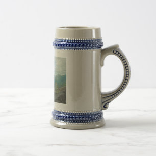 Adirondack Mountain Peaks Panorama Beer Stein