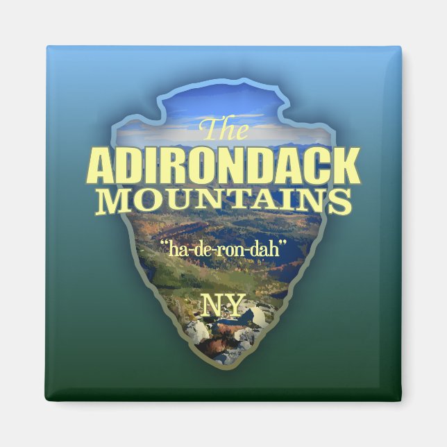 Adirondack Mtns (arrowhead) Magnet (Front)