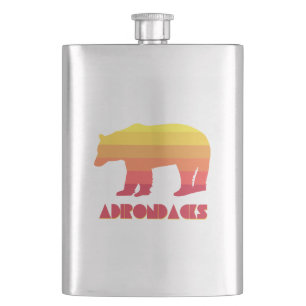 Adirondacks Bear Hip Flask