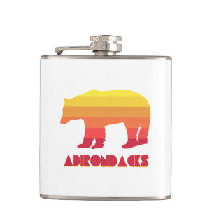 Adirondacks Bear Hip Flask