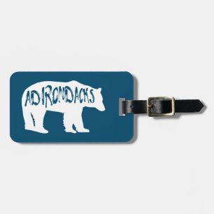 Adirondacks Bear Luggage Tag