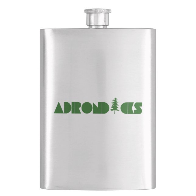 Adirondacks Hip Flask (Front)