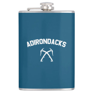 Adirondacks Ice Climbing Hip Flask