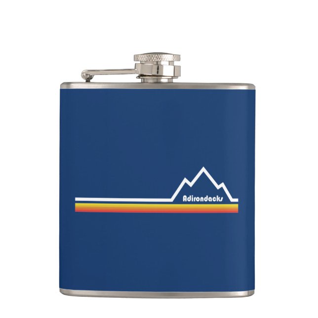 Adirondacks, New York Hip Flask (Front)