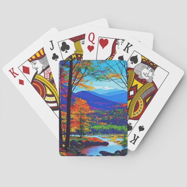 Adirondacks Remembered Playing Cards (Back)