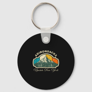 Adirondacks upstate new york vintage mountain key ring