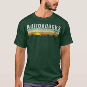 Adirondacks Vintage Adirondacks Hiking Gift T-Shirt