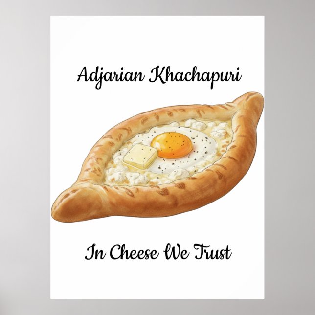 Adjarian Khachapuri  Poster (Front)