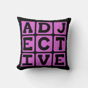 Adjective, Part of Speech Cushion
