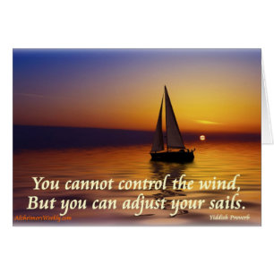 Adjust Sails-Greating Card
