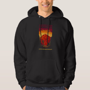Adjust Your Altitude Cheaha Mountain Hiking Alabam Hoodie