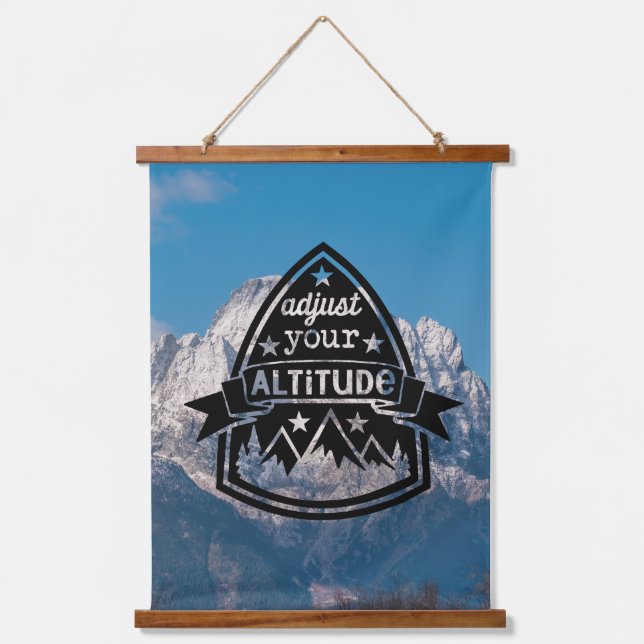 Adjust Your Altitude Hanging Tapestry (Front)