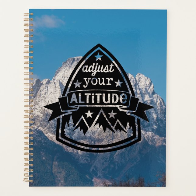 Adjust Your Altitude Planner (Front)