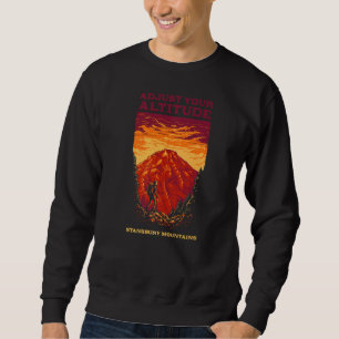 Adjust Your Altitude Stansbury Mountains Hiking Ut Sweatshirt