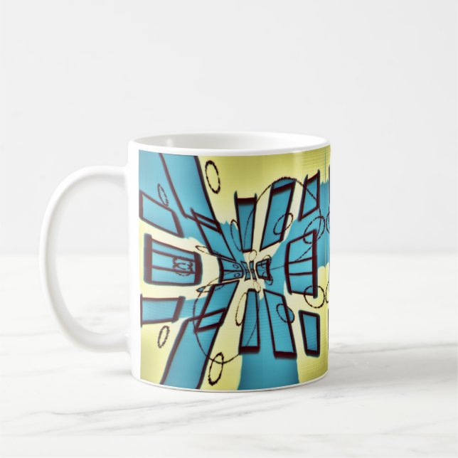 Adjust Your Screen Coffee Mug (Left)