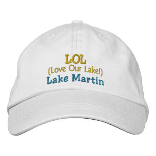 Adjustable Cap "LOL Love Our Lake!" Lake Martin