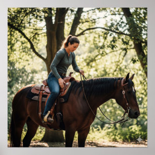 Adjusting Stirrup After Mounting Poster