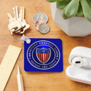 Adjutant General Corps Key Ring